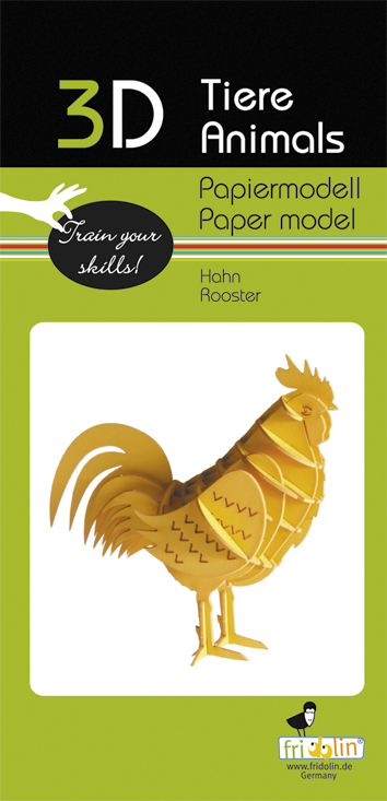 3D-pappersmodell, Tupp - 2