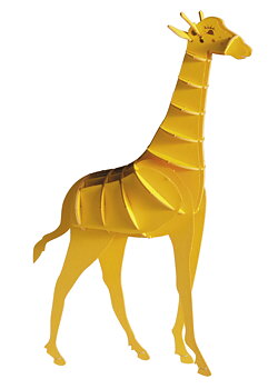 3D-pappersmodell, Giraff