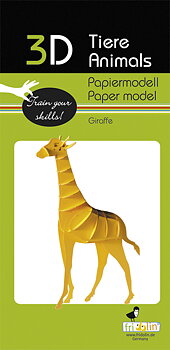 3D-pappersmodell, Giraff