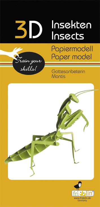 3D-pappersmodell, Bönsyrsa - 2