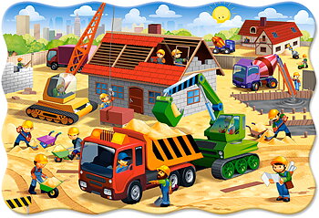 House in Construction, 20-bitarspussel Maxi (C-02412)