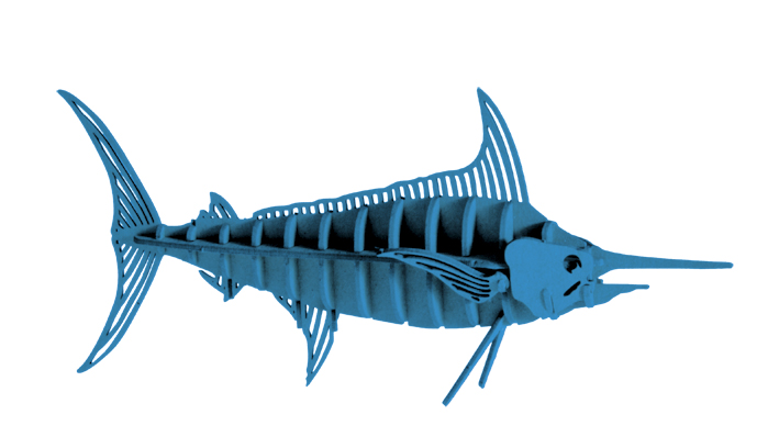 3D-pappersmodell, Svärdfisk