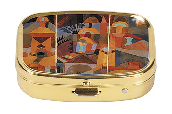 Pillerask med spegel, Tempelträdgården, Paul Klee, TEMA-produkt