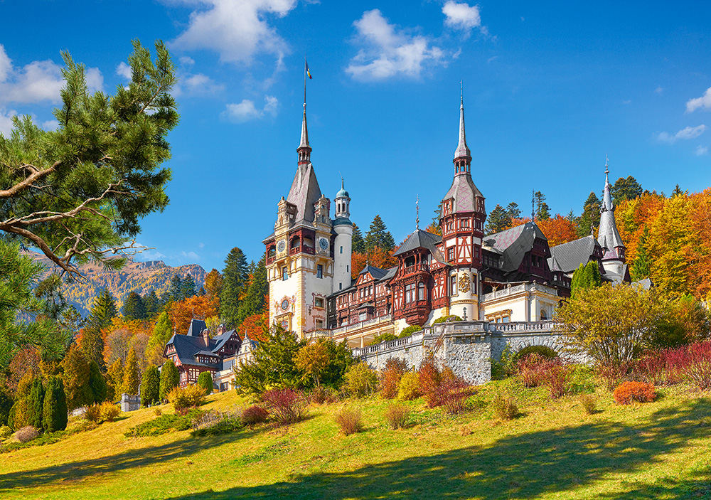 Castle Peles, Romania, 500-bitarspussel (B-53292)