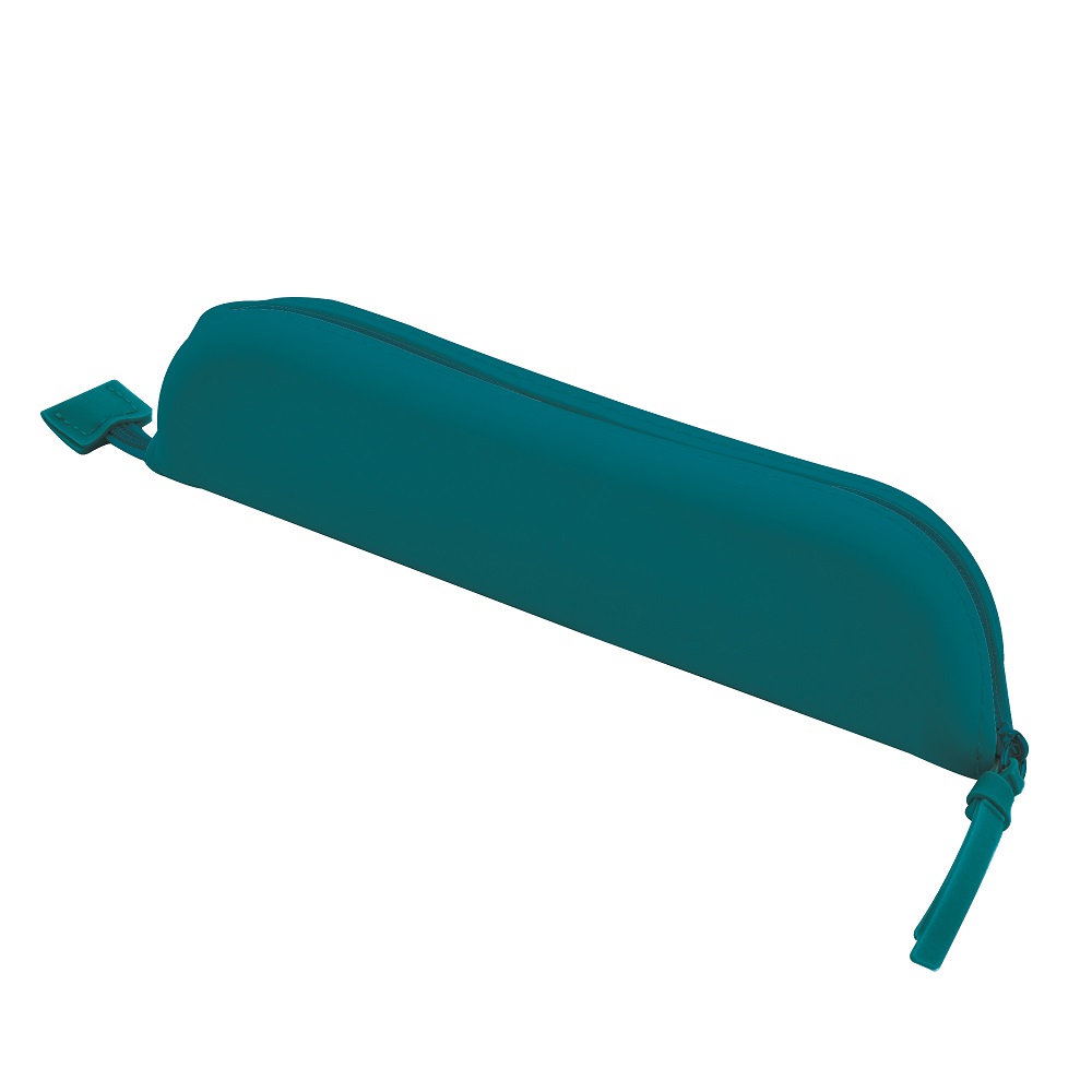 Pennfodral av silikon, Petrol Blue - 3