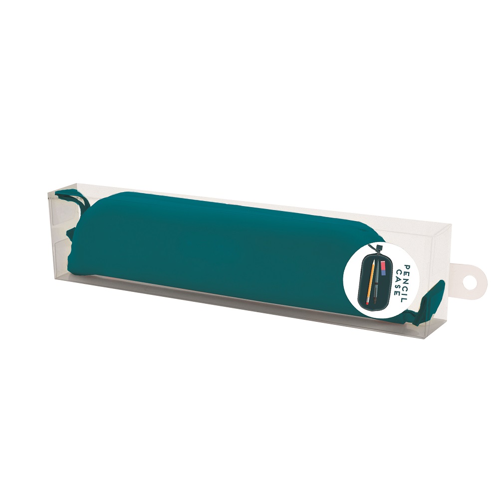 Pennfodral av silikon, Petrol Blue - 4