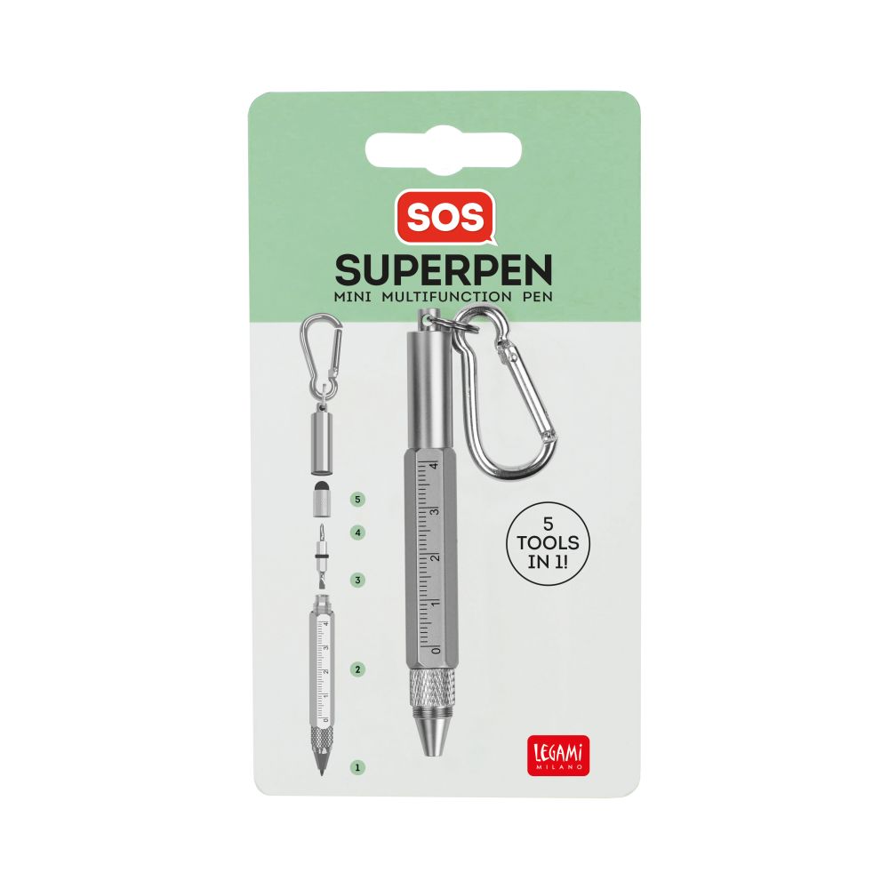 SOS Superpen, mini-multifunktionspenna