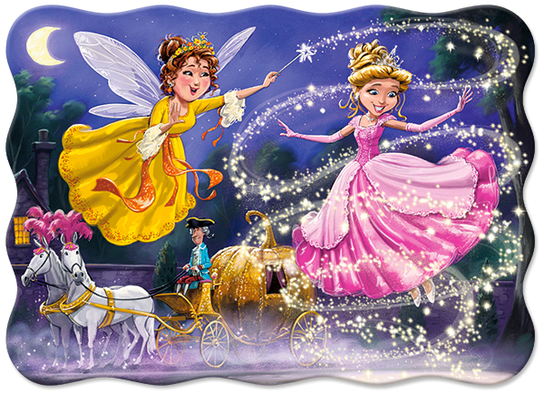 Cinderella, puslespil med 30 brikker (B-03747)