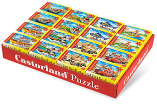 Castorland, Minipuslespil, Standardsortiment