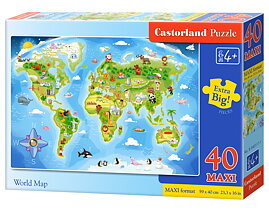 Castorland, 40 Maxibitar, Ordinarie sortiment