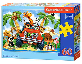Castorland, 60 bitar, Ordinarie sortiment