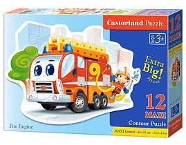 Castorland, 12 Maxibrikker, KIDEK Tema