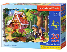 Castorland, 20 Maxibrikker, KIDEK Tema