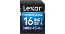 Lexar premium series  II 300X 16GB SDHC