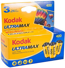 Kodak 400 135/24 Ultra Max 3pack