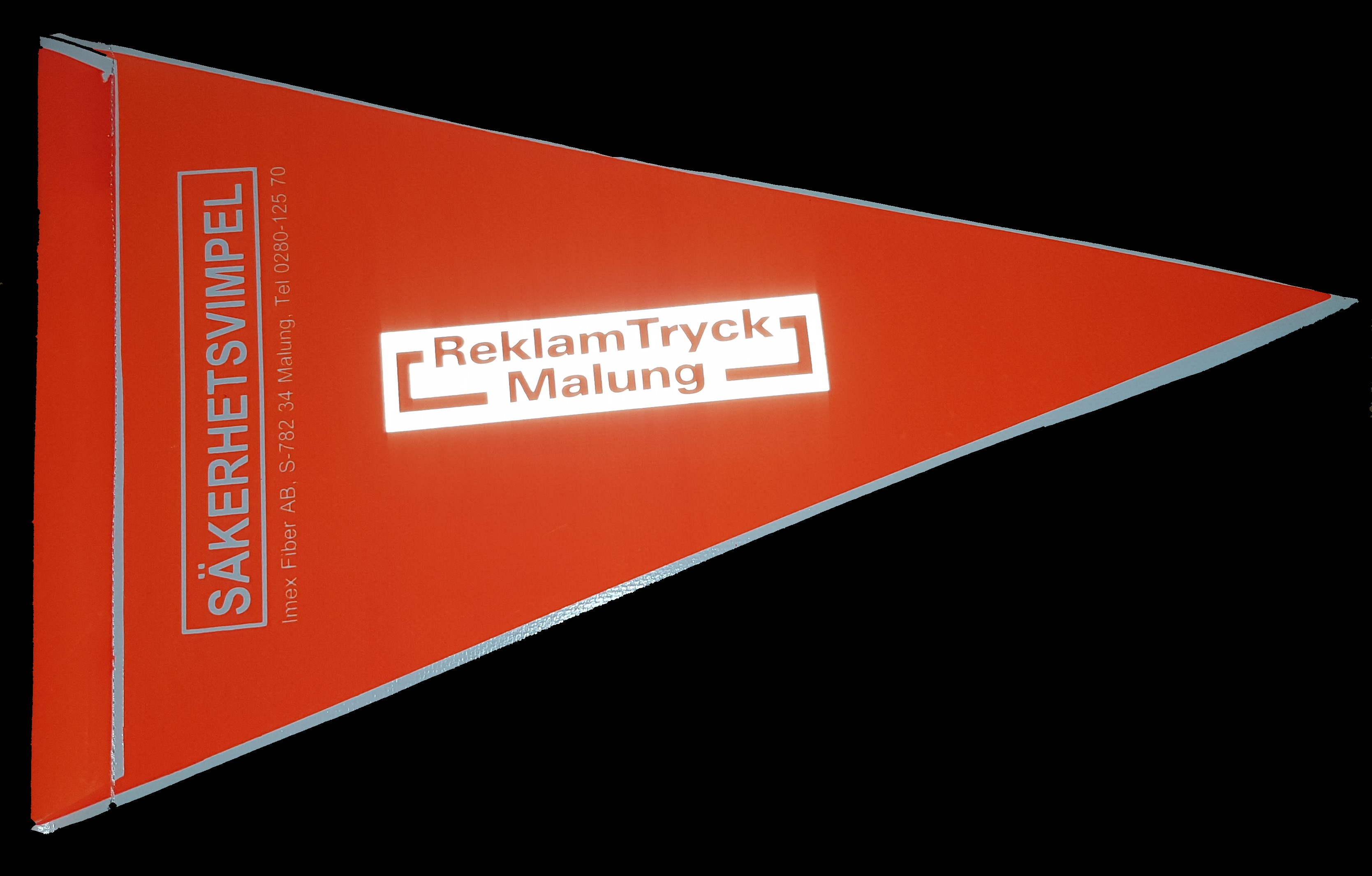 Reflexlogo till skotervimplar/säkerhetsvimplar - 2