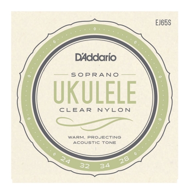 D'addario EJ65S Ukulele Nylonsträngar
