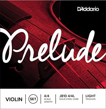 Prelude violin set D'Addario Orchestral J810 4/4L