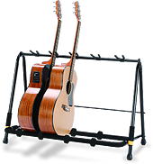 Hercules GS525B - Rackställ för 5 gitarrer
