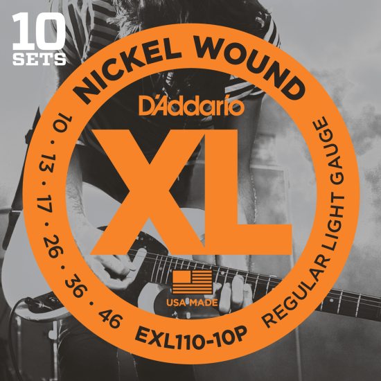 DAddario EXL110- 10 pack  Elgitarr