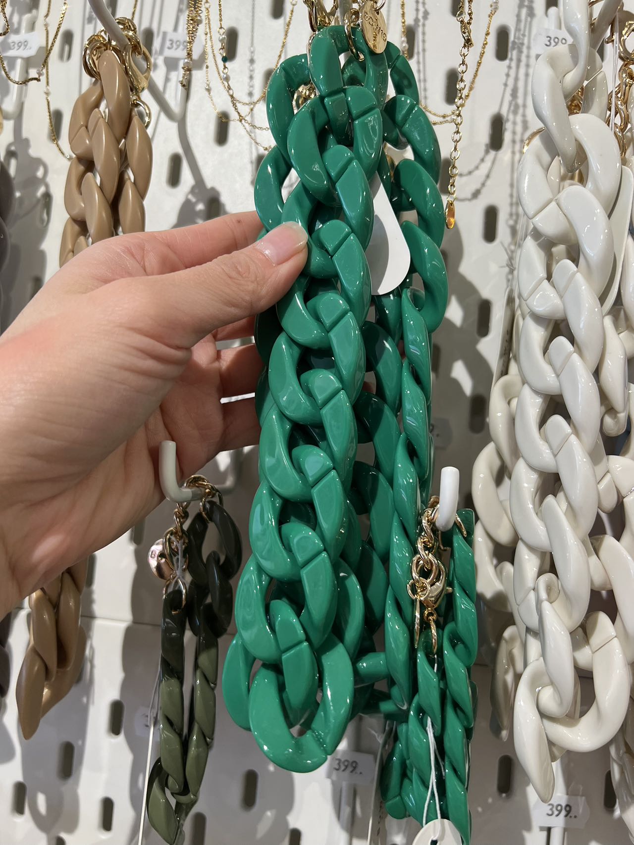 BOW19 Big Chain Bracelet Strong Green - 2