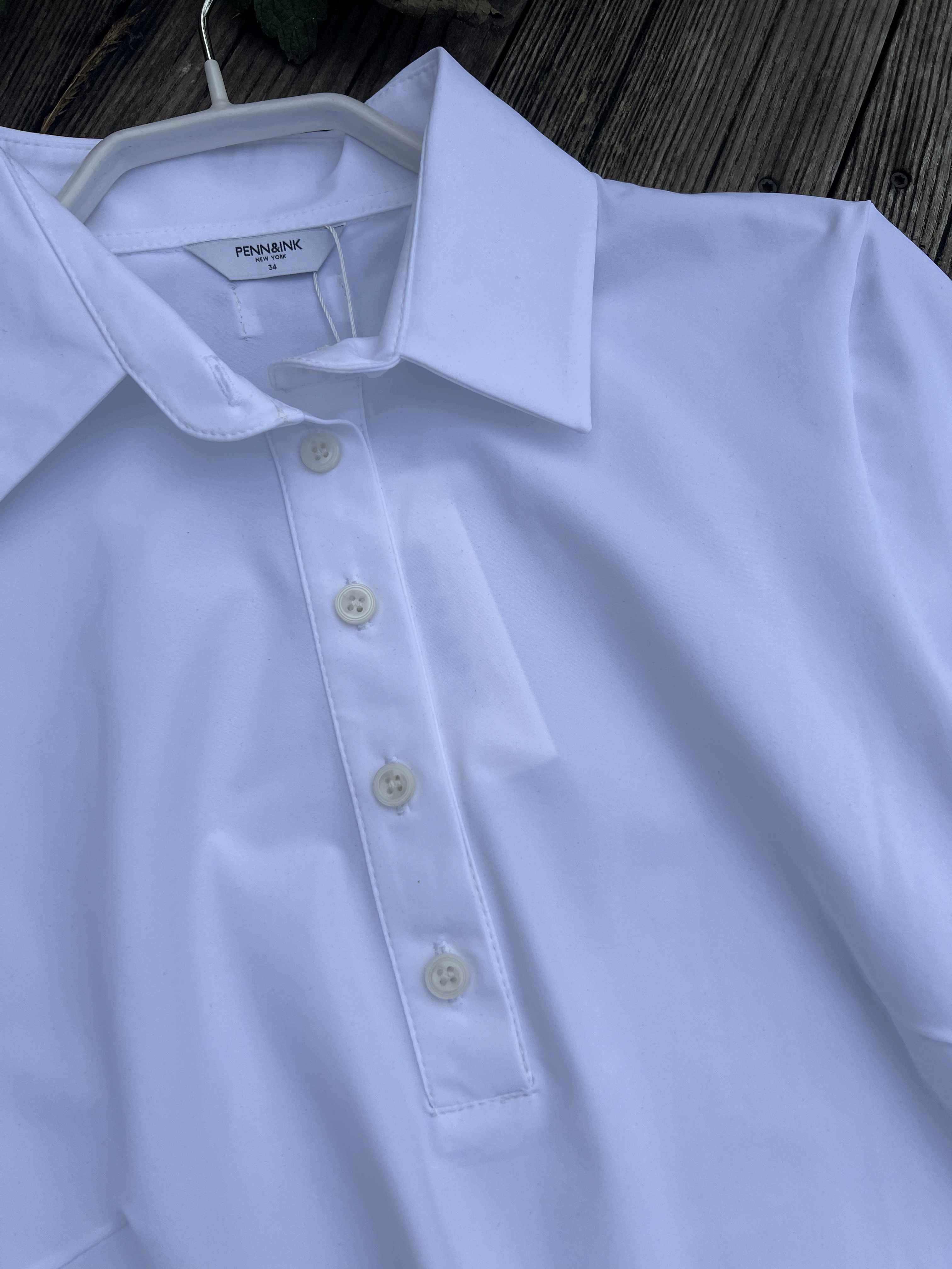 PENN&INK Lux-ltd Shirt White - 3