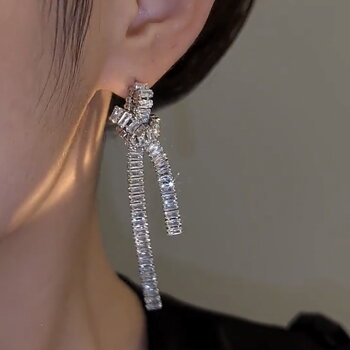 VACC Knotted Bow Earrings