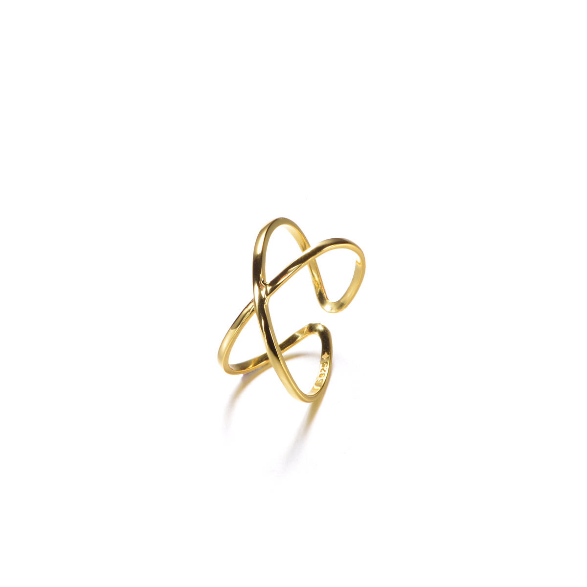 V Jewelry Stina Ring enkel gp