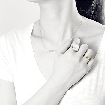 V Jewelry Lill Ring gp