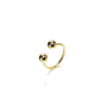 V Jewelry Lill Ring gp