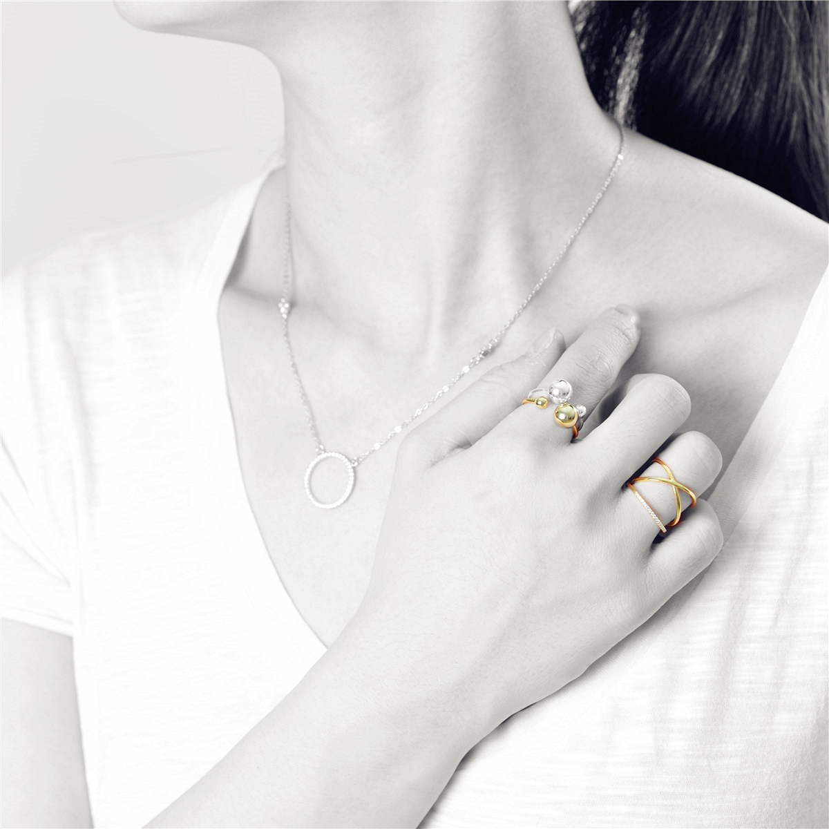 V Jewelry Doris Ring gp - 2