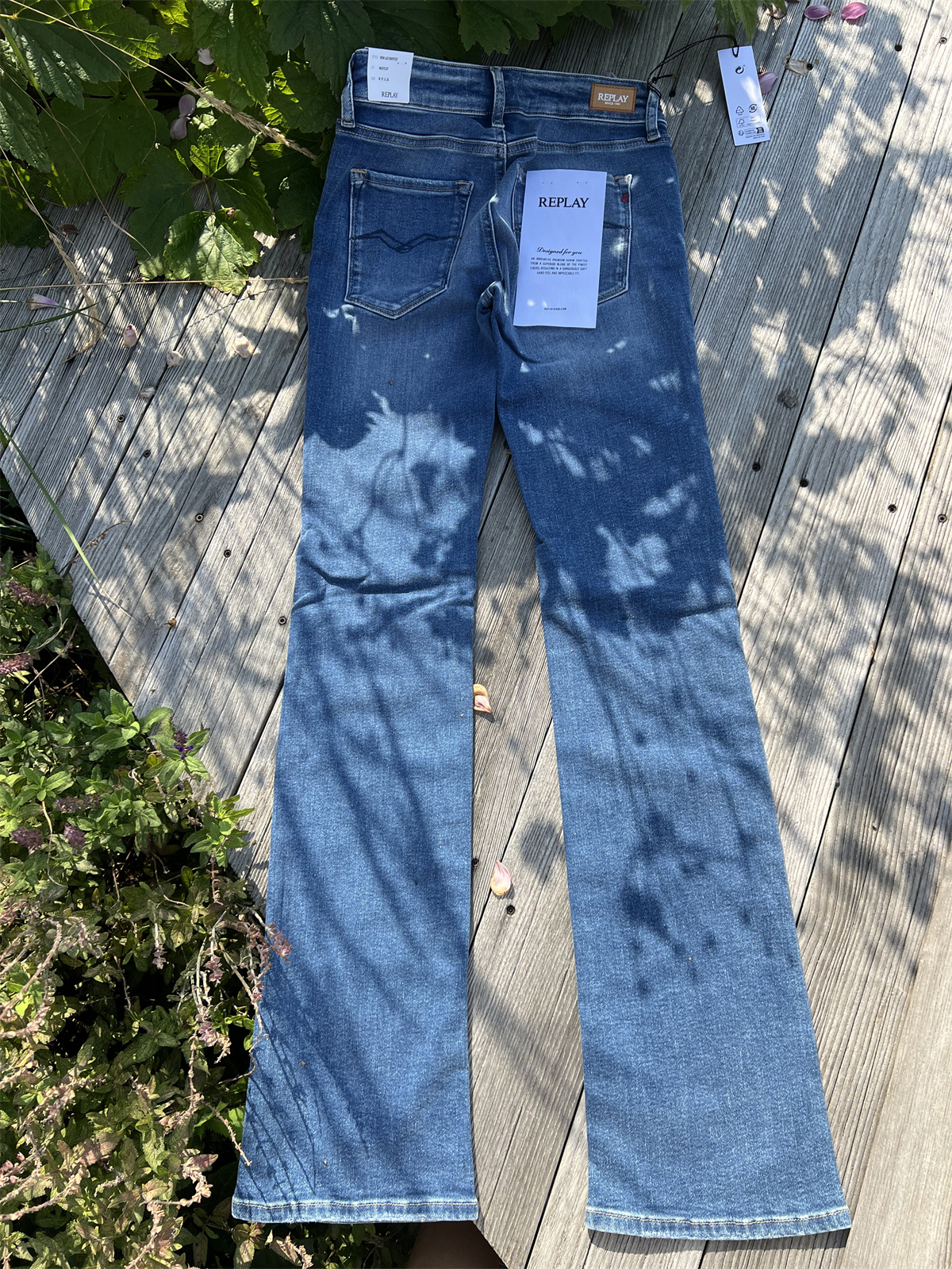 Replay New Luz Bootcut Jeans - 3