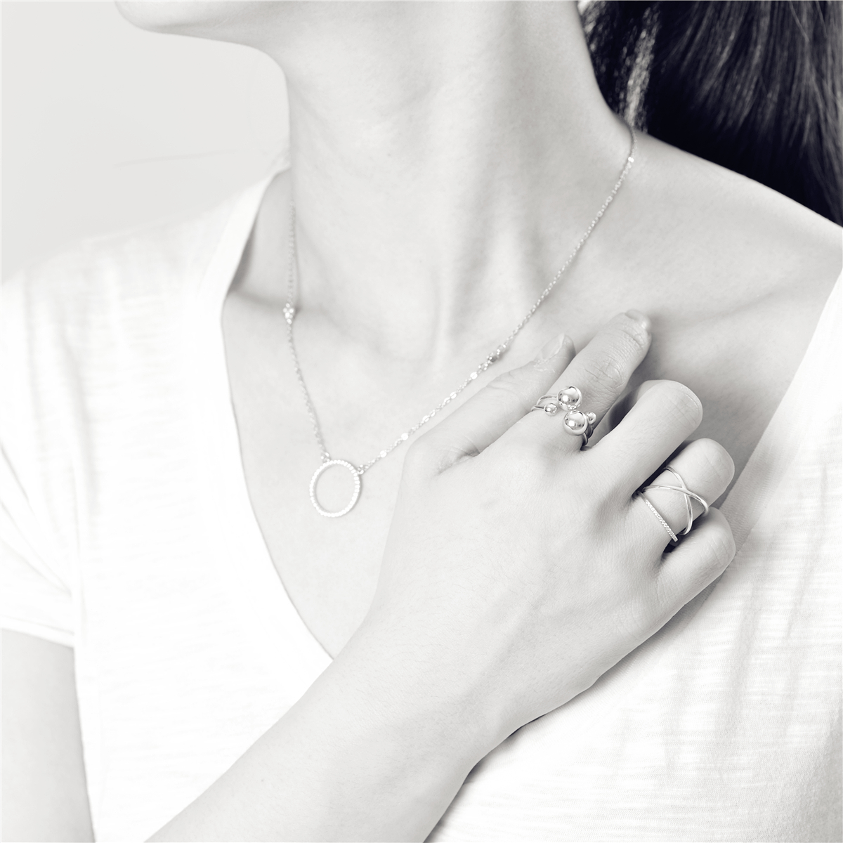 V Jewelry Stina Ring enkel sp - 2