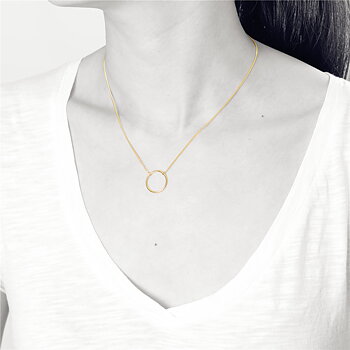 V Jewelry Mia Halsband enkel gp