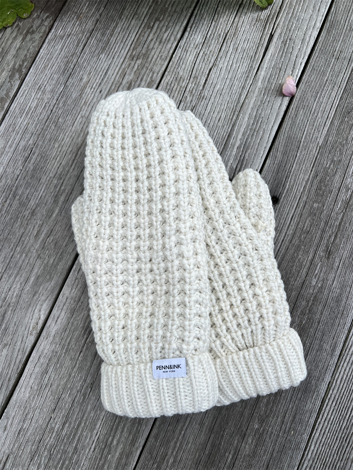 PENN&INK Mittens Beige - 3