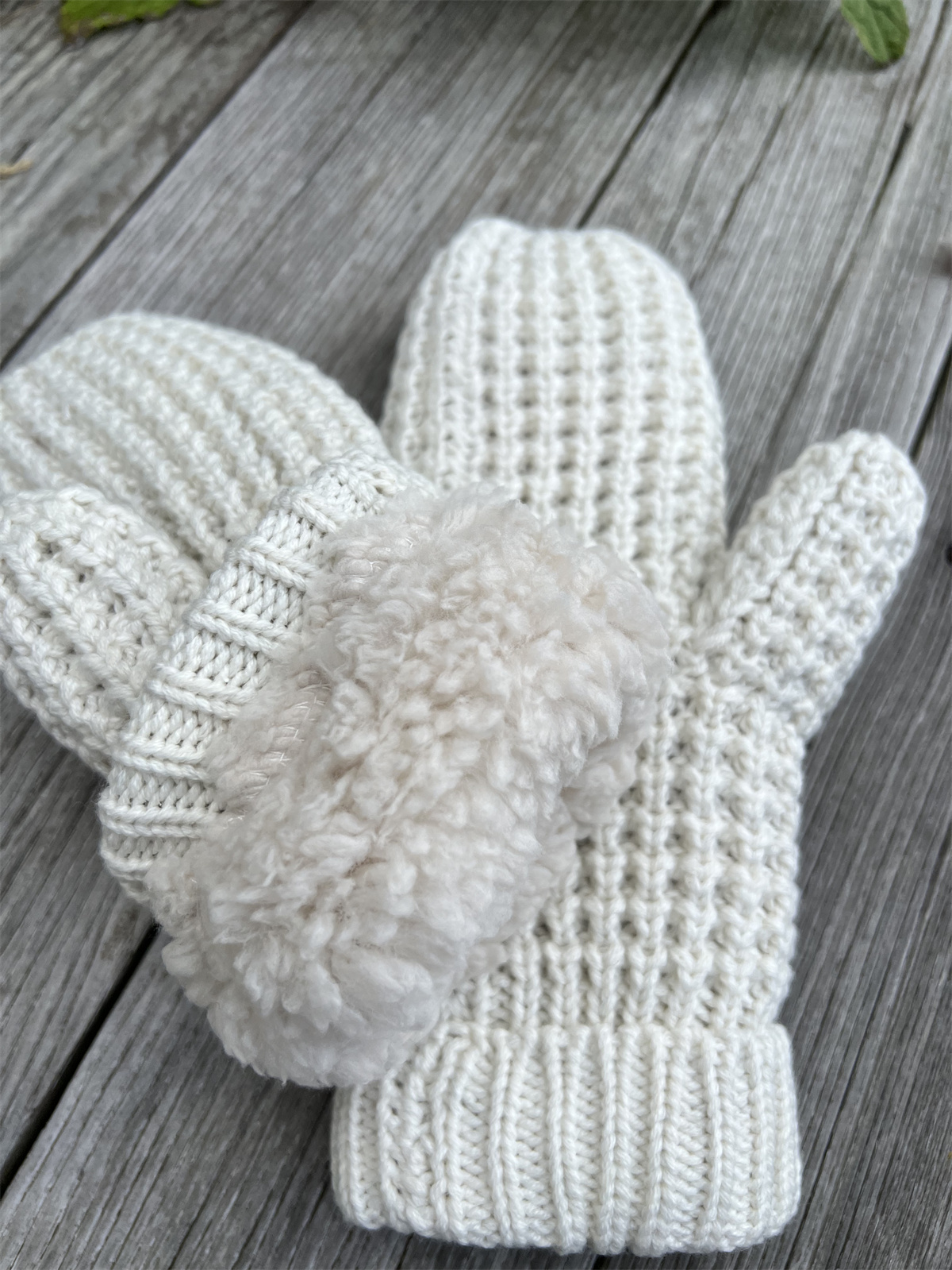 PENN&INK Mittens Beige - 2