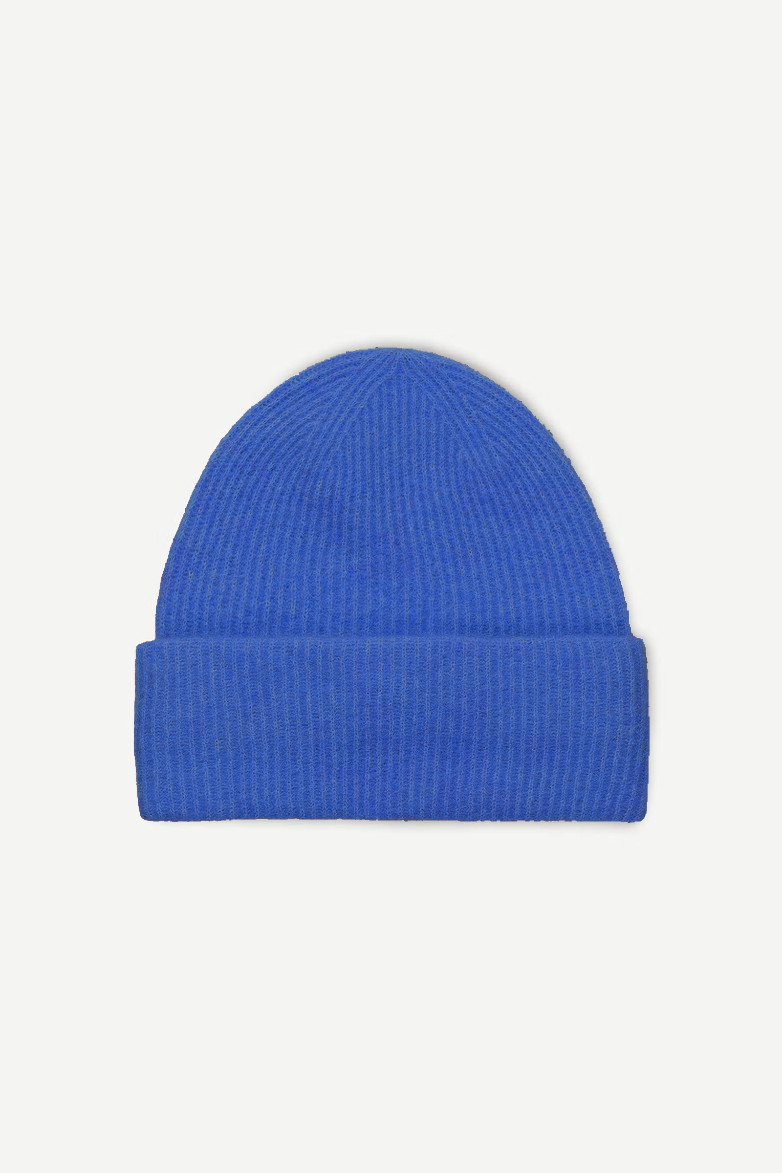 Selected Femme Lulu Linna Knit Beanie Super Sonic