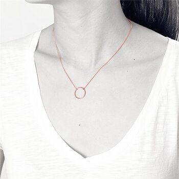 V Jewelry Mia Halsband enkel rgp