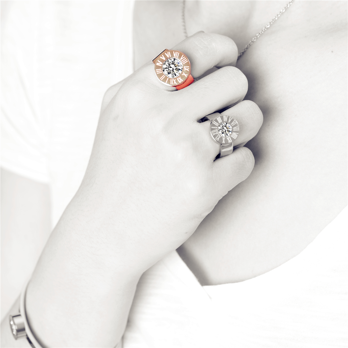 V Jewelry Irma Stor Ring Roseguld - 2