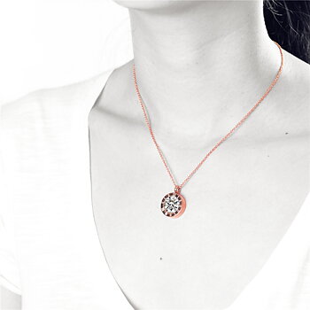 V Jewelry Irma Halsband Roseguld