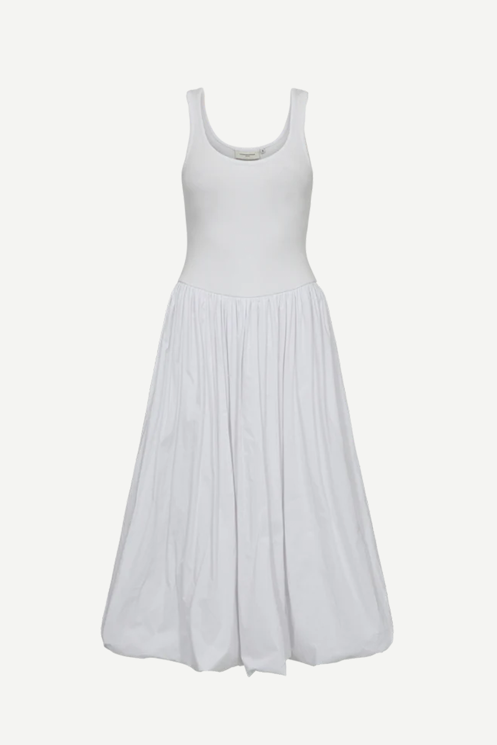 Copenhagen Muse Siv Dress with Ballooneffect White - 4