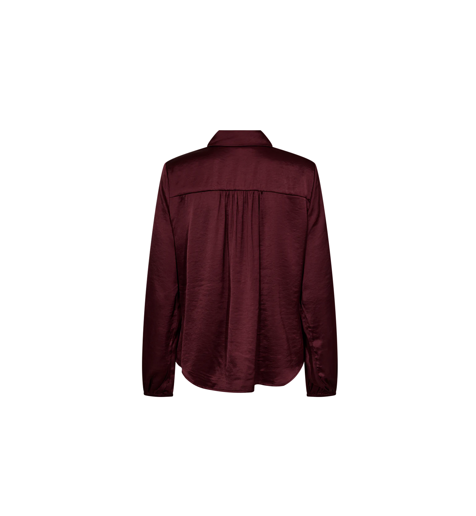 FREE/QUENT Dove Blouse Bordeaux - 2