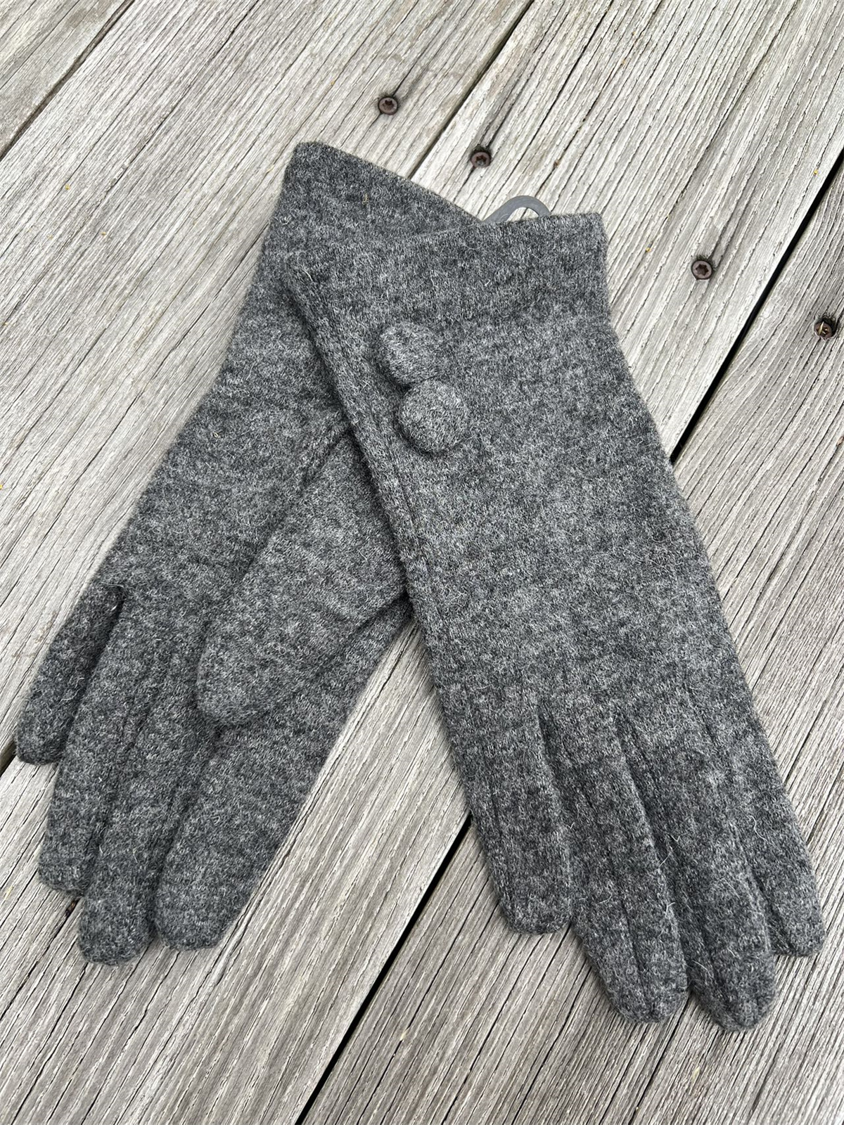 Soya Concept Vibekka 1 Gloves Gray Melange - 2