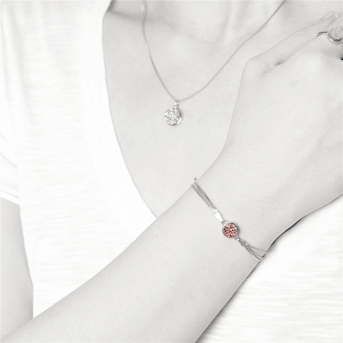 V Jewelry Lizz Armband Roseguld Platinum - 2