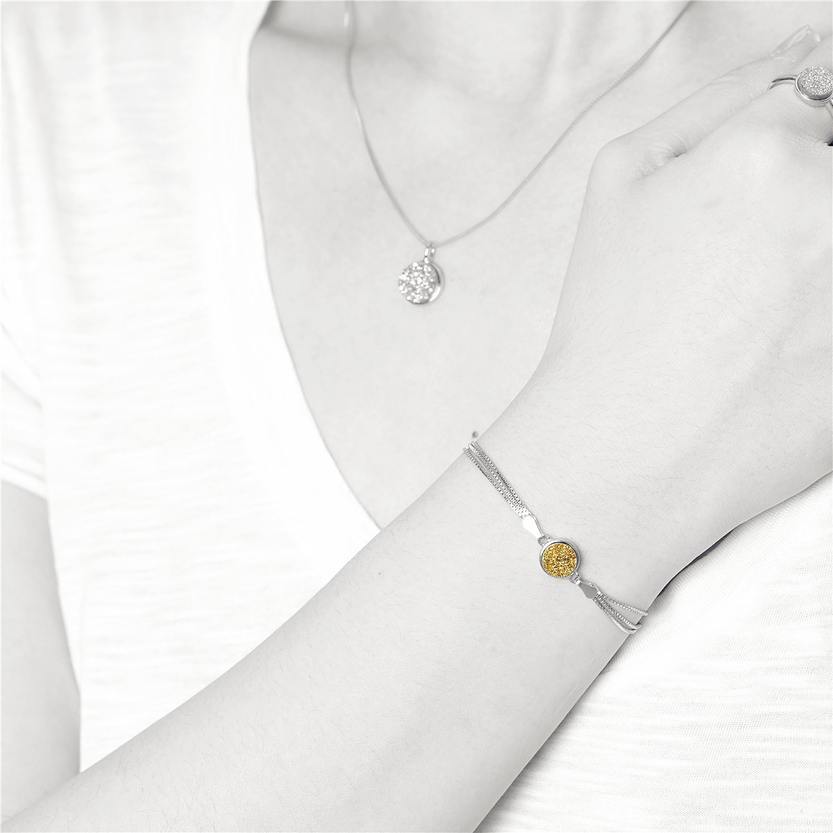 V Jewelry Lizz Armband Guld Platinum - 2