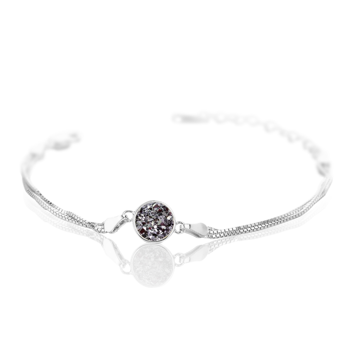 V Jewelry Lizz Armband Silver Platinum