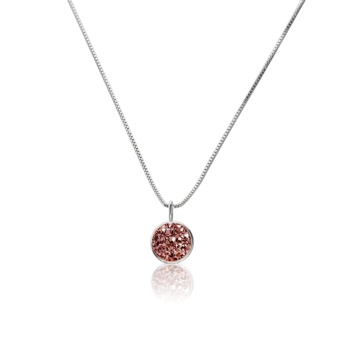 V Jewelry Lizz Halsband Roseguld Platinum