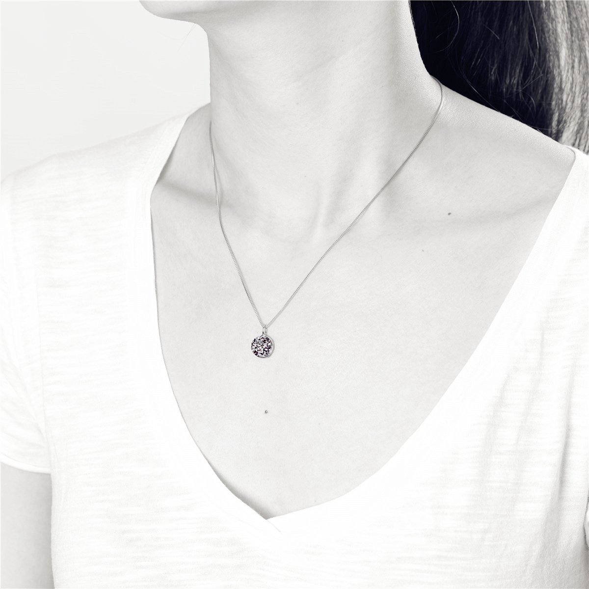 V Jewelry Lizz Halsband Silver Guld - 2
