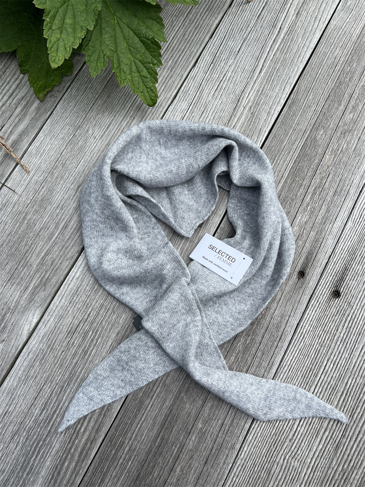 Selected Femme Maria Narrow Cashmere Scarf