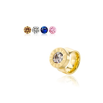 V Jewelry Irma Stor Ring Guld